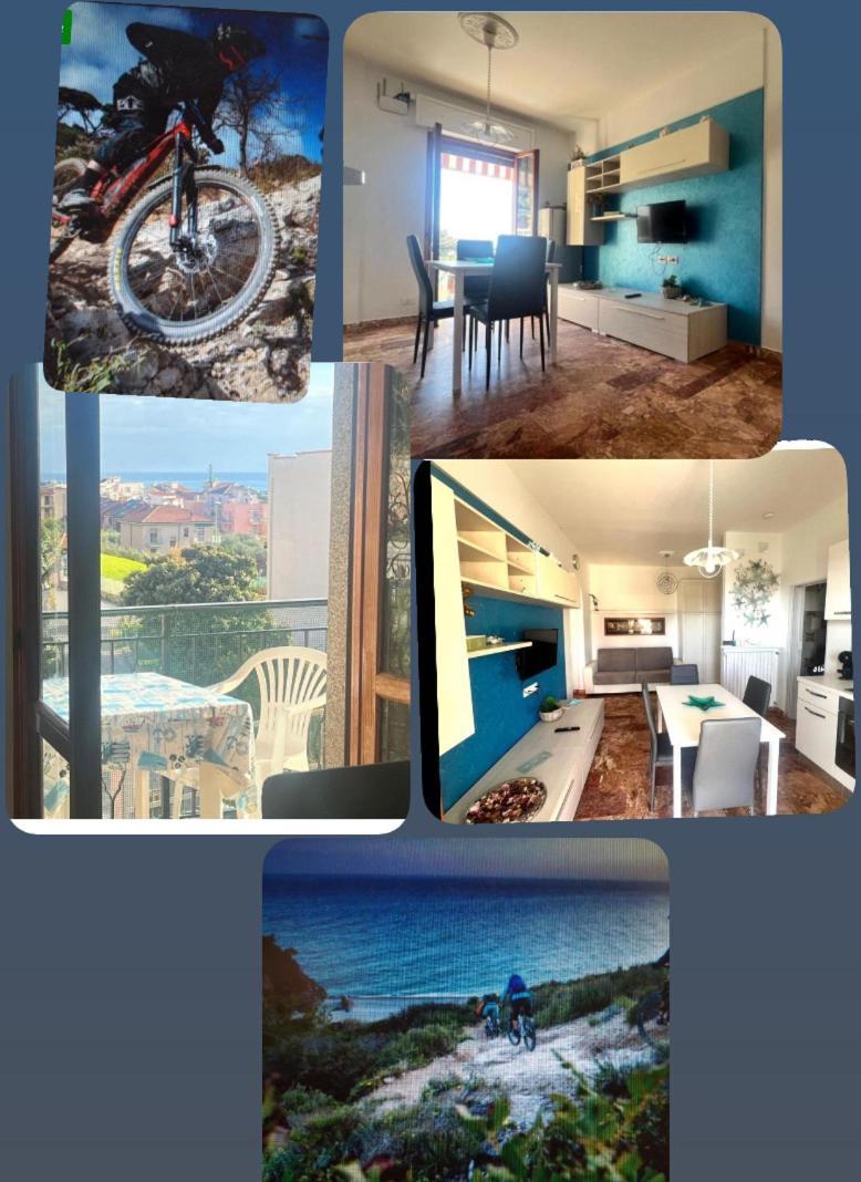 Apartment Aurora & Nicole Ideal Per Biker Con Terazza Vista Mare Parcheggio E Wi-Fi Gratuiti Pietra Ligure Eksteriør billede